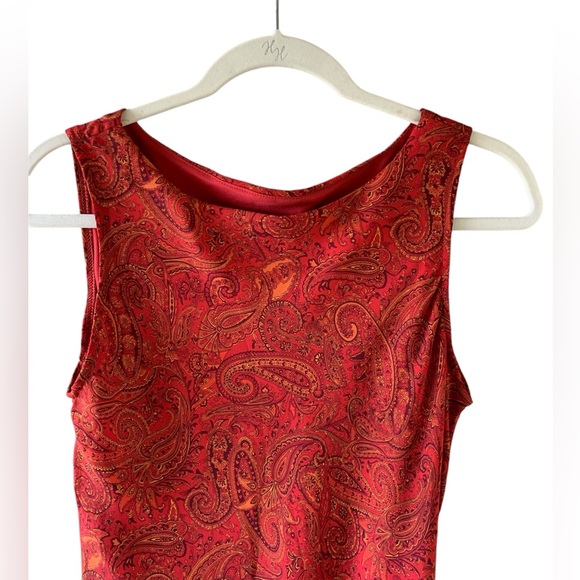 California Concepts Tank dress fall paisley six 6 - Picture 3 of 8